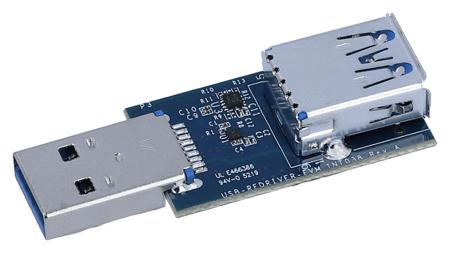 USB-REDRIVER-EVM Texas Instruments USB 2.0 and USB 3.0 Redriver Evaluation Module TUSB211, TUSB501 Evaluation Module for USB Redriver