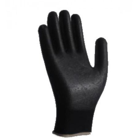 G791-09 RS PRO Black Polyester General Purpose Gloves, Size 9, Large, Polyurethane Coating