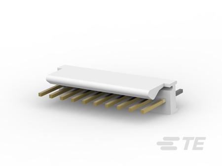 4-641126-0 TE Connectivity MTA 100 Series Vertical Cable Mount PCB Header, 10 Contact(s), 2.54mm Pitch, 1 Row(s), Shrouded