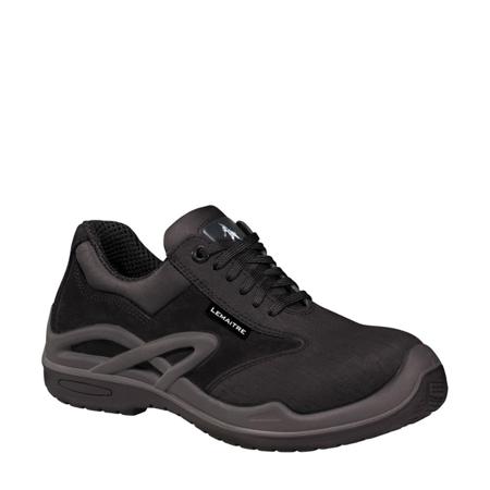 RYNOS30NR46 LEMAITRE SECURITE ROYAN Black Polycarbonate Toe Capped Safety Shoes, EU 46