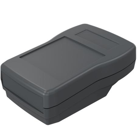270102100 Rose Taguan Series Blue, Green ABS Handheld Enclosure, Integral Battery Compartment, Display Window, IP40, 125 x 80 x