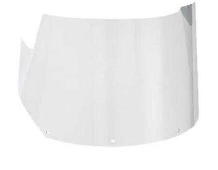 1002310 Honeywell Safety Clear PC Visor with Brow Guard , Resistant To Impact