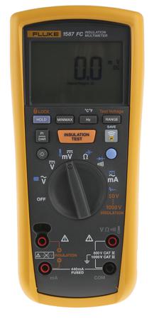 2491945 Fluke 1587 Insulation Tester, 50V Min, 1000V Max, 2GΩ Max, CAT III 1000V
