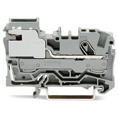 2006-7111 WAGO TOPJOB S Series Disconnect Terminal Block, 6mm², 1-Level, Push In Termination
