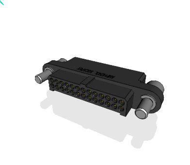 MHDAS2M026GE01 Amphenol Socapex MHDAS Series Straight PCB PCB Header, 26 Contact(s), 1.27 mm Pitch, 2 Row, Shrouded