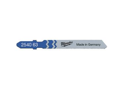 4932254063 Milwaukee 55mm Cutting Length Jigsaw Blade, Pack of 5