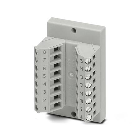 2280307 Phoenix Contact VARIOFACE Series 15-Contact Female Interface Module, D-sub Connector, Rear Mount, 2.5A
