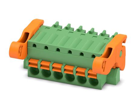 1817466 Phoenix Contact, 3.81mm Pitch, FK-MCP 1.5/ 6-ST-3.81-LR, 6 Way, , Pluggable Terminal Block, Plug, Cable Mount, Spring