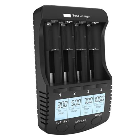 360-042 RS PRO Battery Charger For Lithium-Ion, NiCd, NiMH CD A, AA, AAA, C, 3.7 V Li-Ion, 1.2 V Ni-MH, SC 4 Cell 1.48V 300,
