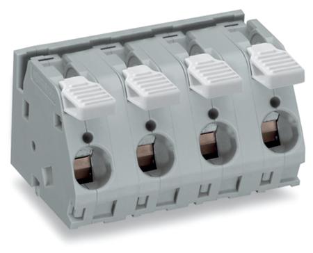 2716-254 WAGO 2716 Series PCB Connector, 4-Contact, 15mm Pitch, Through Hole Mount, 1-Row, Cage Clamp Termination