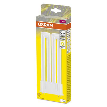 4058075559295 LEDVANCE DULUX 2G10 LED Bulbs 20 W(36W), 3000K, Warm White, U Bend shape