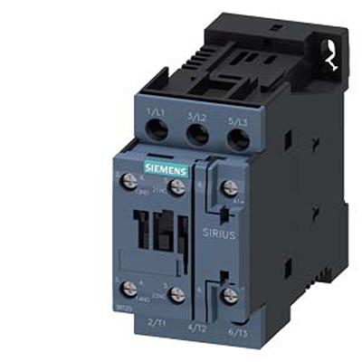 3RT2028-1NF30 Siemens 3RT2 Contactor, 95-130 V Coil, 3-Pole, 18.5 kW, 3 NO