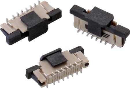 687333124422 Wurth Elektronik, WR-FPC 0.5mm Pitch 33 Way Vertical Receptacle FPC Connector, ZIF Vertical Contact