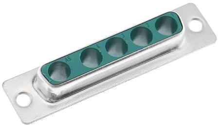 09693000055 HARTING 5 Way Cable Mount D-sub Connector Socket
