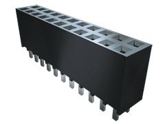 SSW-112-01-F-D Samtec SSW Series 2.54mm Pitch 24 Way 2 Row Vertical PCB Socket, Through Hole, Solder Termination