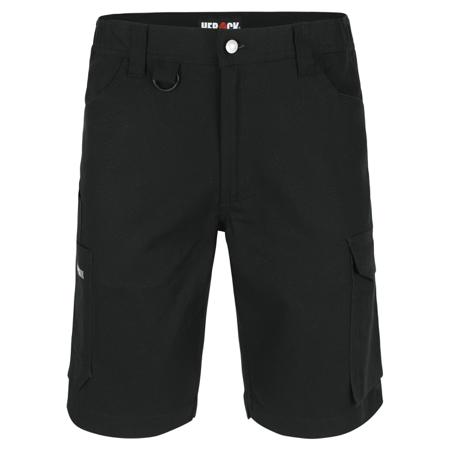 22MBM2101BK-54 Herock BARGO SHORTS Black 2% Elastane, 98% Cotton Work shorts, 44in