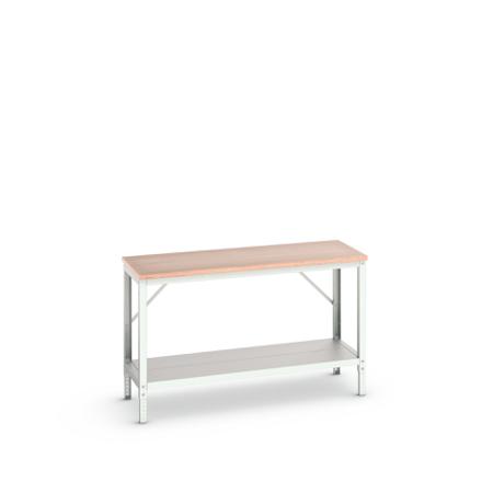 16922002.16 Bott Steel Workbench, Adjustable Height, 930mm x 600mm x 1500mm