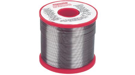 HS10--626251 Stannol Wire, 1.2mm Solder, 186°C Melting Point
