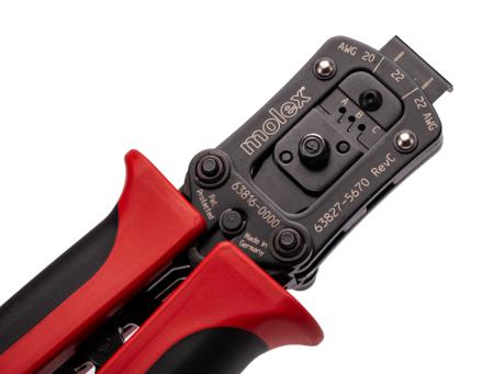 638275600 Molex, 207129 Ratchet Crimp Tool for Nano-Fit Receptacle Terminals