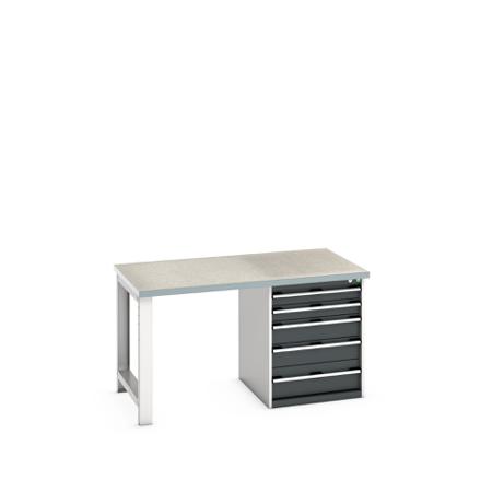 41004110-19V Bott 41004110.19V Sheet Steel Workbench, 840mm x 900mm x 1500mm