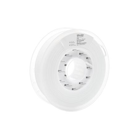 1645 Ultimaker 2.85mm White CPE+ 3D Printer Filament, 700g
