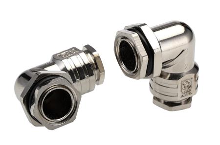 52107810---52103010 Lapp M16 Metallic Nickel Plated Zinc, IP55 Cable Gland With Locknut