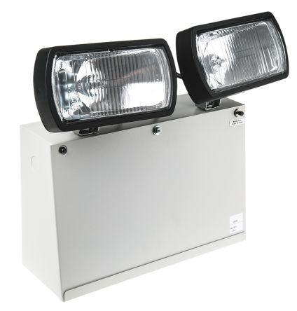 494-7874 Emergency Light Twin Spot 2 x 10 W Halogen