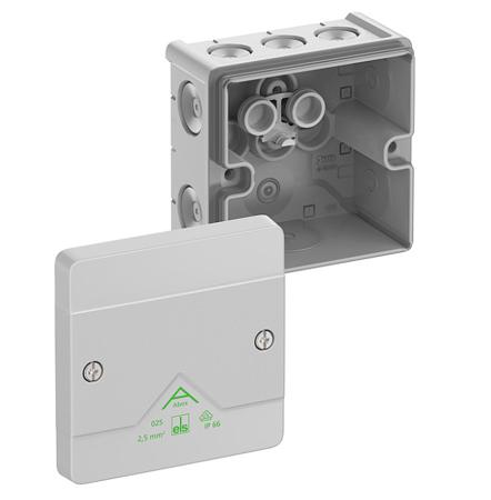80240001 Spelsberg Polystyrene Junction Box, IP65, 80 x 80 x 52mm