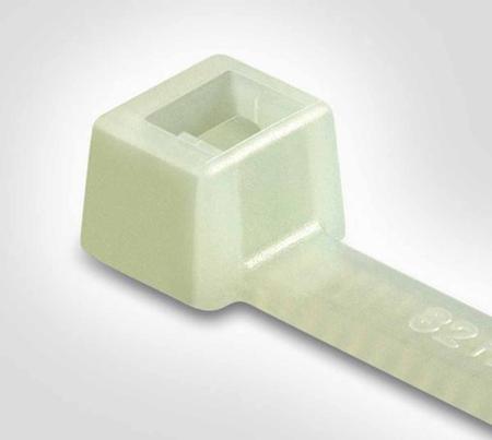 111-02159-T18L-PA66HS-NA HellermannTyton Natural Cable Tie Nylon, 205mm x 2.5 mm
