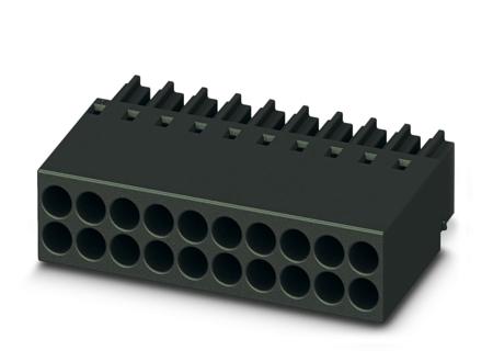1027611 Phoenix Contact, 2.54mm Pitch, DMCC 0.5, 9 Way, Pluggable Terminal Block, Plug, Plug-In,