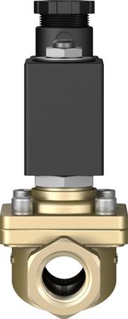 VZWF-B-L-M22C-G12-135-2AP4-10 Festo 2/2 Closed, Monostable Pneumatic Solenoid/Pilot-Operated Control Valve Electrical G 1/2 VZWF Series