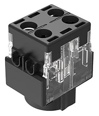 61-8745.11 EAO Contact Block for Use with Series 61 Switches, 250V ac/dc, 1NC