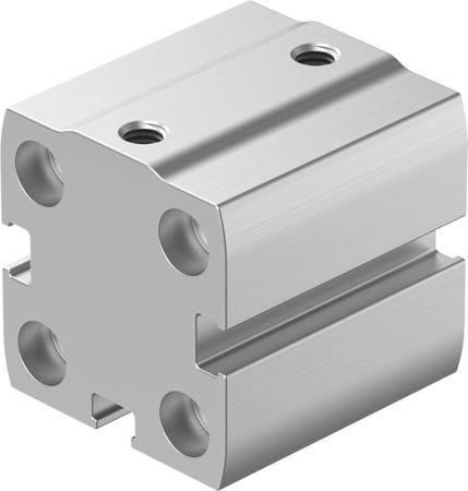 ADN-S-20-10-I-P Festo Pneumatic Compact Cylinder - 8076341, 20mm Bore, 10mm Stroke, ADN-S Series, Double Acting