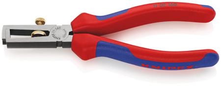 11 02 160 Knipex Wire Stripper, 5mm Max, 160 mm Overall