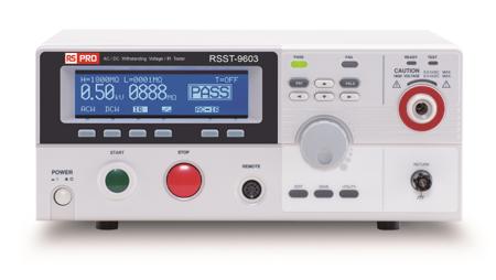 288-9858 RS PRO Safety Tester, 100V ac/dc Min, 5000 V ac, 6000 V dc Max