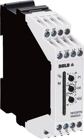 MK9397N-11-010-3AC24-400V-AC12A-UH-DC24V-tv-0-10s Dold 12 A MK 9397N Motor Load Monitor, 12 To 400 V ac