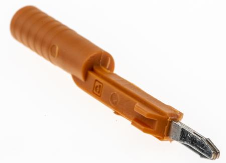 3034455 Phoenix Contact Orange, Male Test Connector Adapter