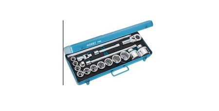 1002 HAZET 18-Piece 3/4 in Square Socket Set
