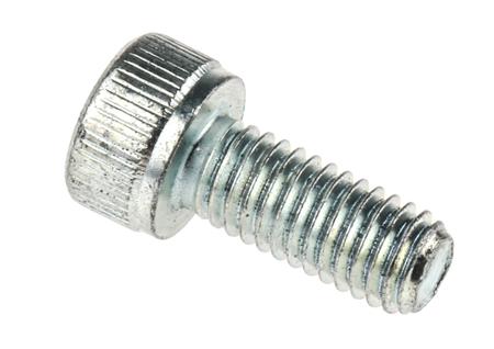 491-5243 RS PRO Bright Zinc Plated Steel Hex Socket Cap Screw, DIN 912, M5 x 12mm