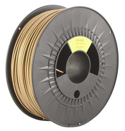 832-0292 RS PRO 2.85mm Gold PLA 3D Printer Filament, 1kg