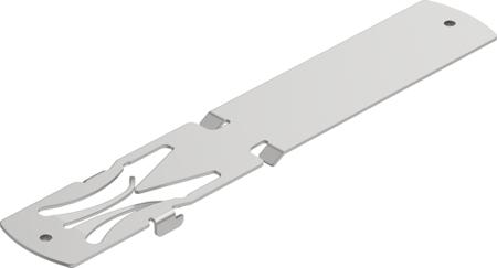 CAFM-X4-H Festo CAFM-X4 Series Mounting Rail for Use with Control Technology and Remote I/O