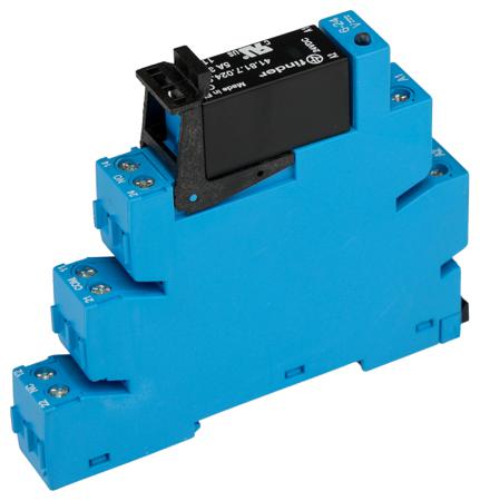 38-31-7-024-9024 Finder 38 Series[Blank] 24V dc DIN Rail Interface Relay Module, SPNO, Screw