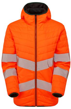 LFE913-2XL PULSAR LFE913 Orange Men Hi Vis Jacket, XXL