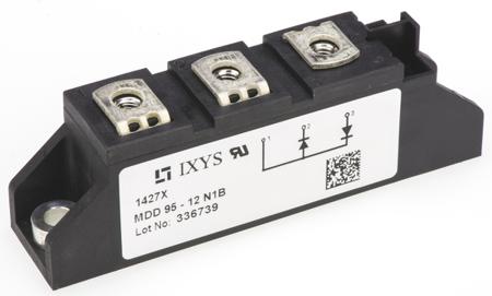 MDD95-12N1B IXYS 1200 V 120 A Diode General Purpose 7-Pin TO-240