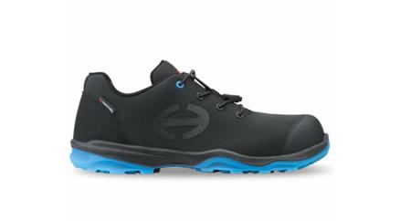 6758345 Heckel RUN-R PLANET Unisex Black, Blue Non Metallic  Toe Capped Safety Trainers, UK 10.5, EU 45