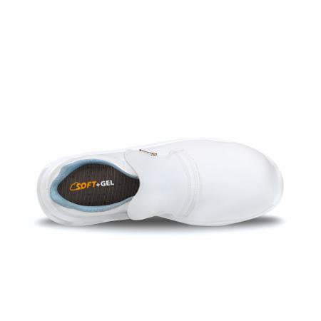JALHYGIE-JYJY216-43 Jallatte JYJY216 Unisex White Polymer Toe Capped Safety Shoes, UK 9, EU 43