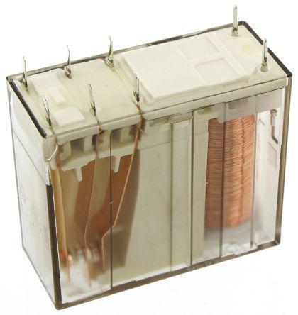 RP820012 TE Connectivity DPDT Non-Latching Relay PCB Mount, 12V dc Coil, 8 A