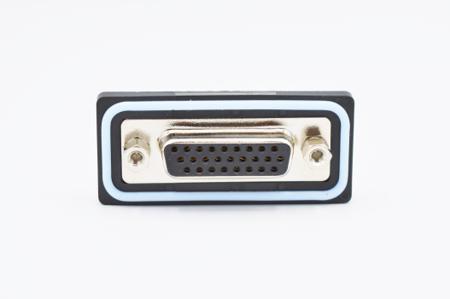 HDF-R26-213L461 Norcomp HDF 26 Way Right Angle Solder D-sub Connector Socket, 2.29mm Pitch, with 4-40 Boardlocks