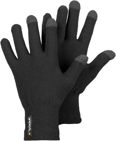 4640-10 Tegera TEGERA Black Merino Wool, Nylon, Spandex Cold Resistant Work Gloves, Size 10