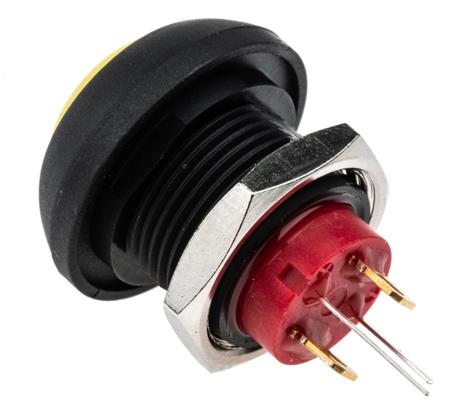 175-8788 SP Off-Mom. + YELLOW LED + 3.40mm solder